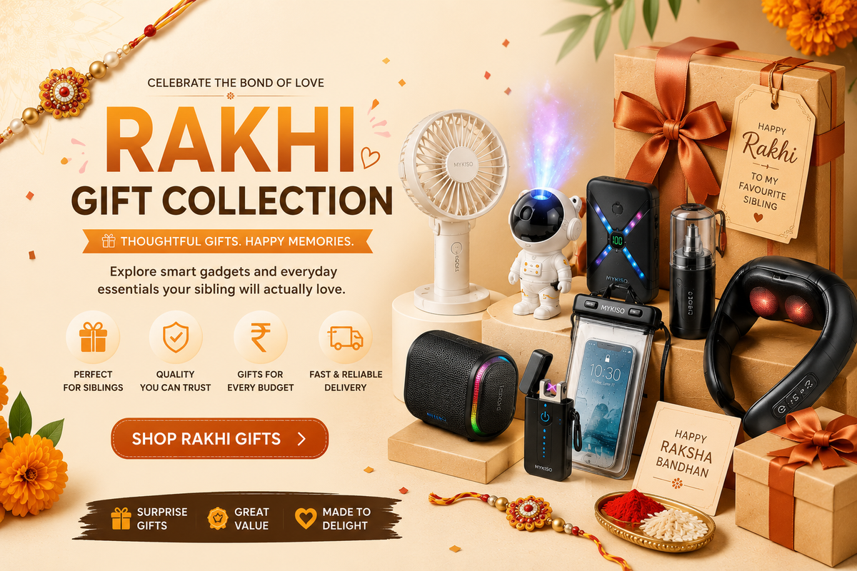 Rakhi Gift Collection | Unique Gadget Gifts for Brother & Sister | MYKISO