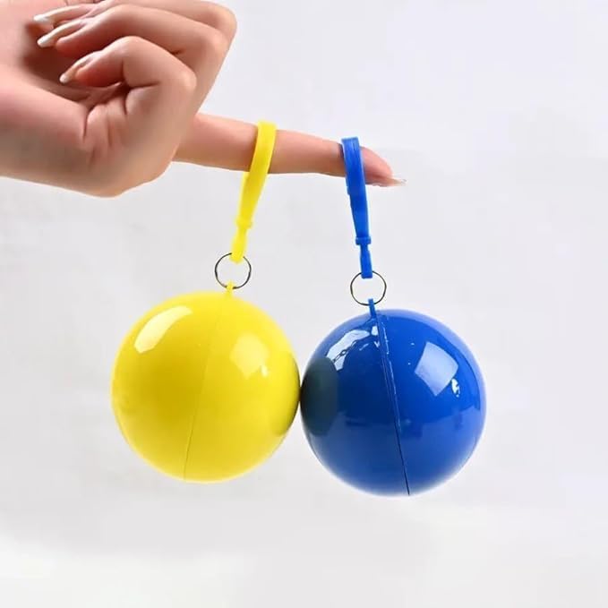 Portable Ball Rain Coat - Carry Comfort Everywhere