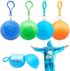 Portable Ball Rain Coat - Carry Comfort Everywhere