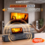 SSBRIGHT 20W Bluetooth Soundbar with Mobile Stand – Immersive Stereo Sound Everywhere