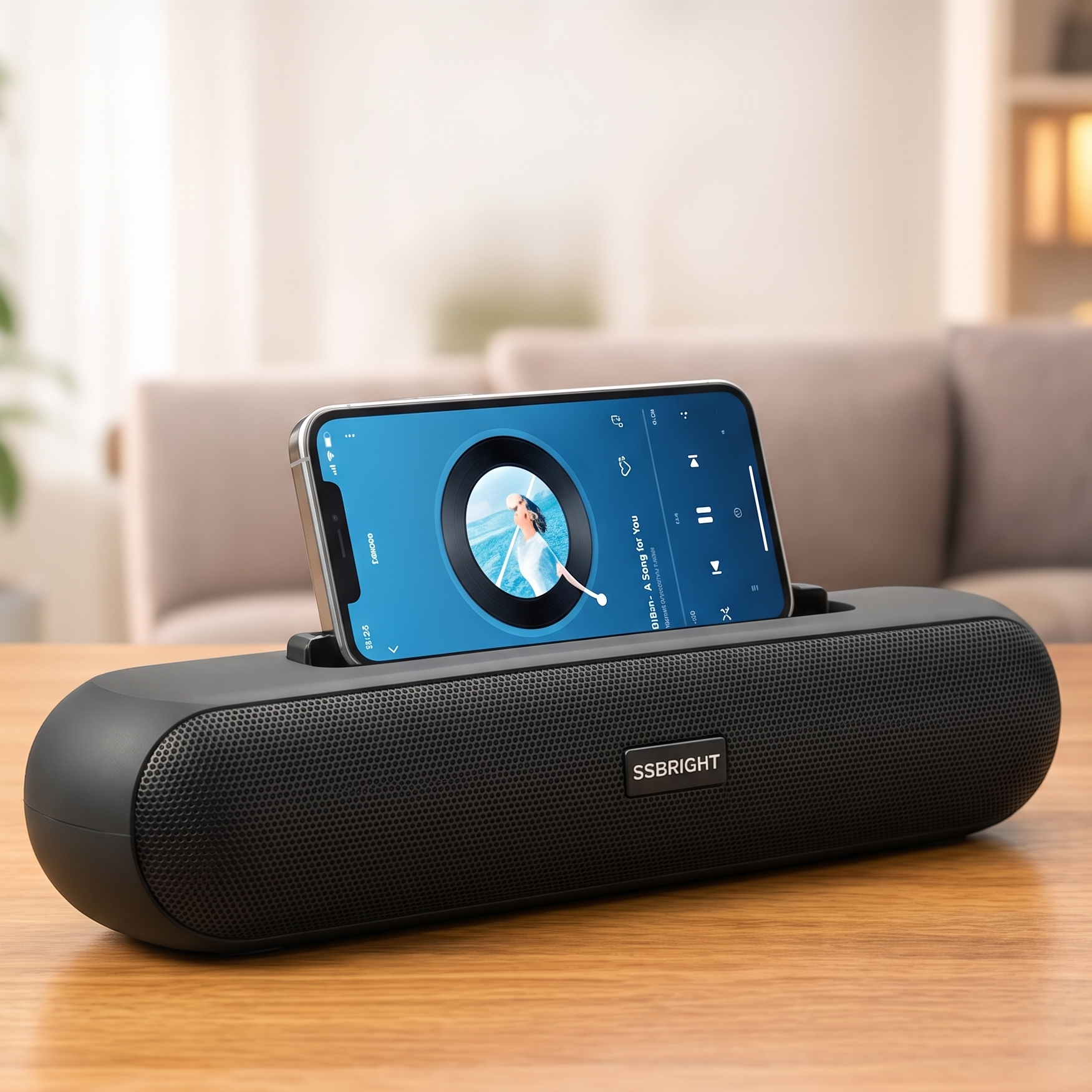 SSBRIGHT 20W Curve Portable Bluetooth Speaker – Big Sound in a Sleek Design