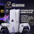 4K Wireless Retro Game Stick Console – 10,000+ Classic Games & Dual Gamepads