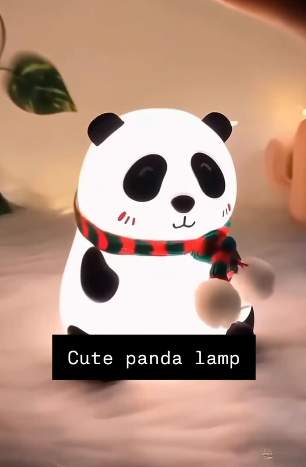 Adorable Panda LED Silicone Lamp – Light Up Your Cozy Nights