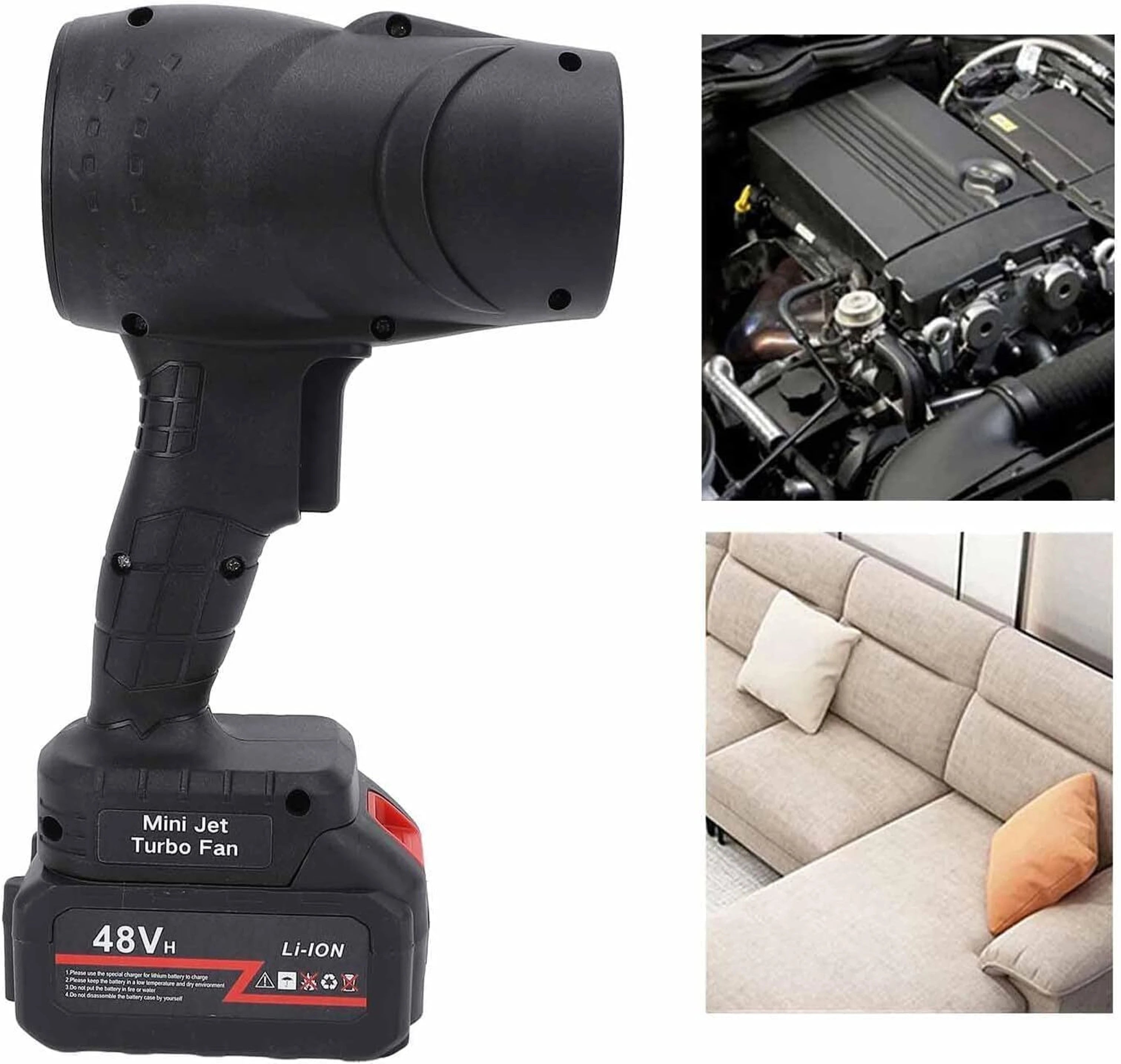 Cordless Jet Blower - Powerful Cleaning Anywhere