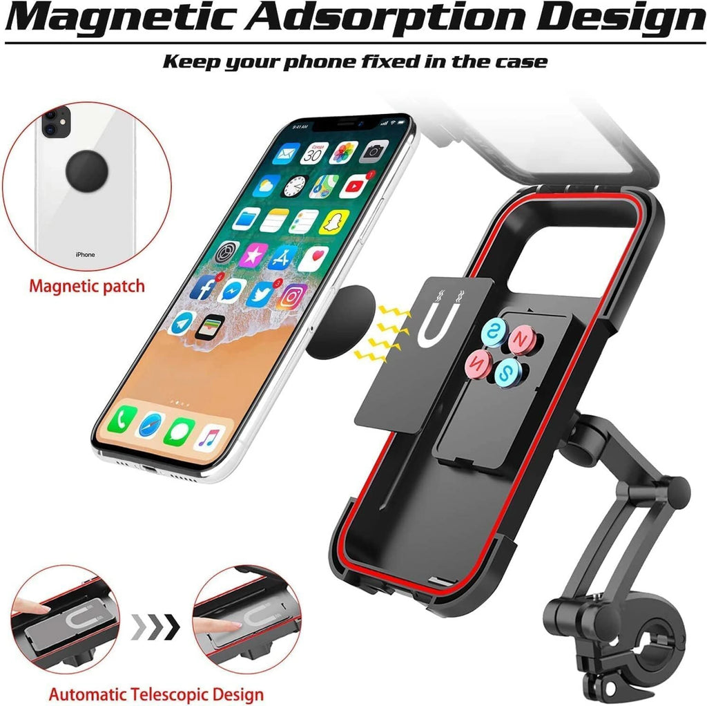 Waterproof Bike Phone Mount Case - Ride Connected, Rain or Shine