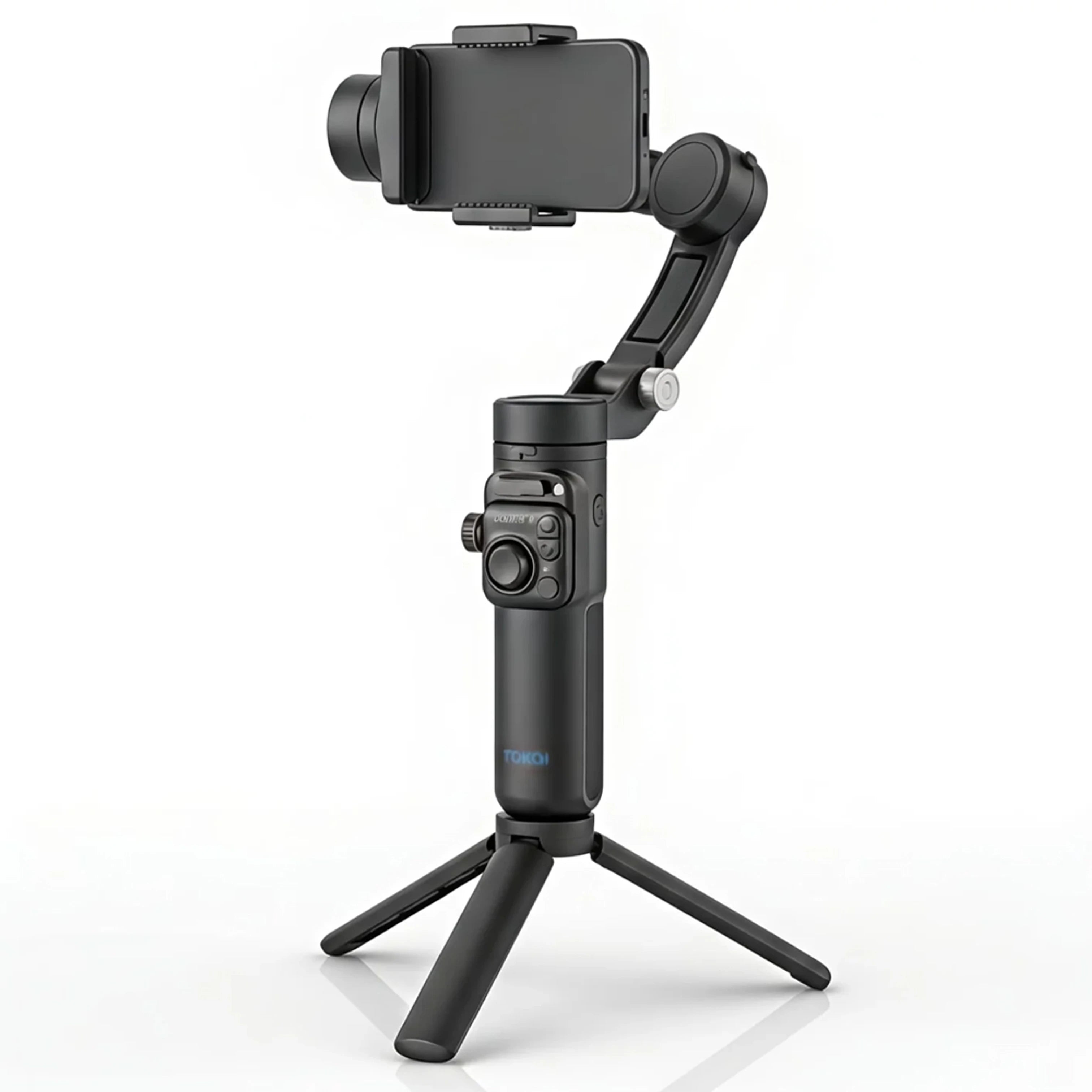 TOKQI M02 3-Axis Smartphone Gimbal Stabilizer – Cinematic Video & AI Tracking