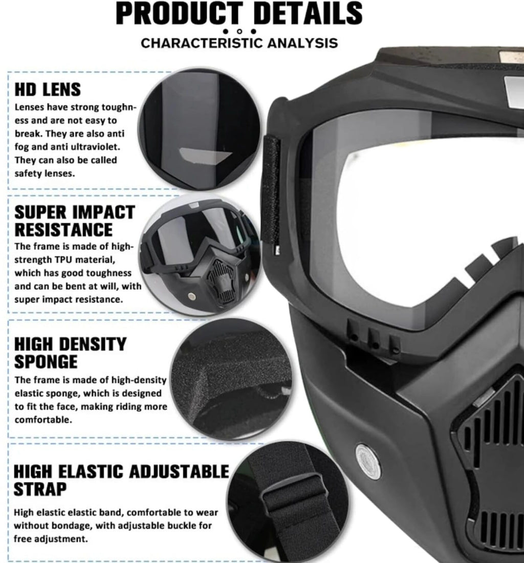 Bike Face Mask - Ride in Comfort, Every Journey