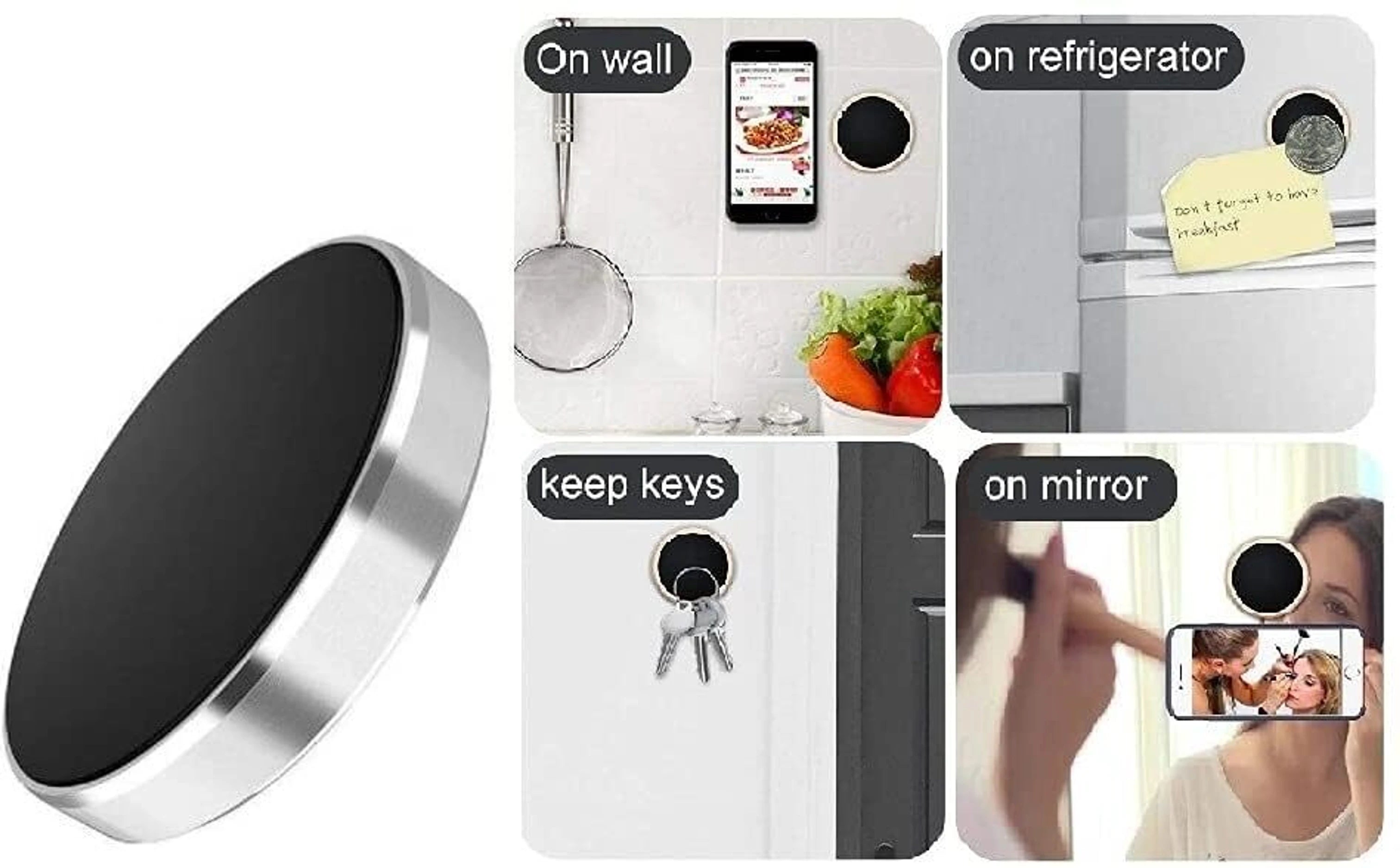 Magnetic Phone & Key Holder - Snap. Store. Go.