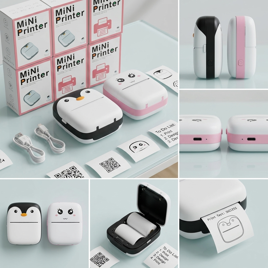 Mini Pocket Printer - Cheap & Pocket friendly