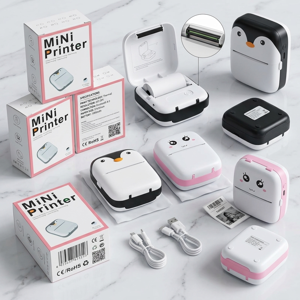 Mini Pocket Printer - Cheap & Pocket friendly