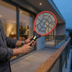 Electric Mosquito Racket with Flash Light - Instant Protection