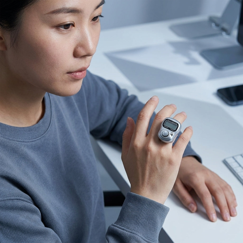 Portable Digital Finger Counter - Count Effortlessly