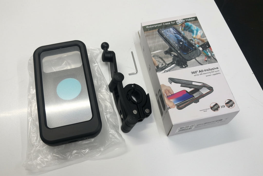 Waterproof Bike Phone Mount Case - Ride Connected, Rain or Shine