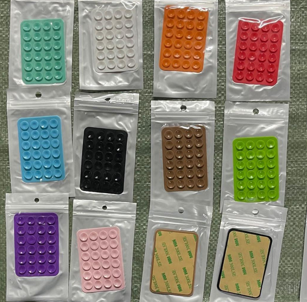 Single-Sided Silicone Mobile Holder - Stick Smart, Hold Strong