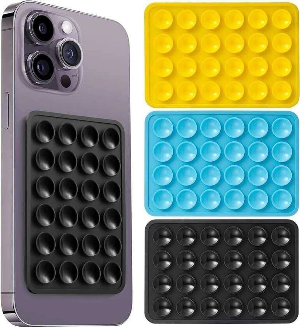 Single-Sided Silicone Mobile Holder - Stick Smart, Hold Strong