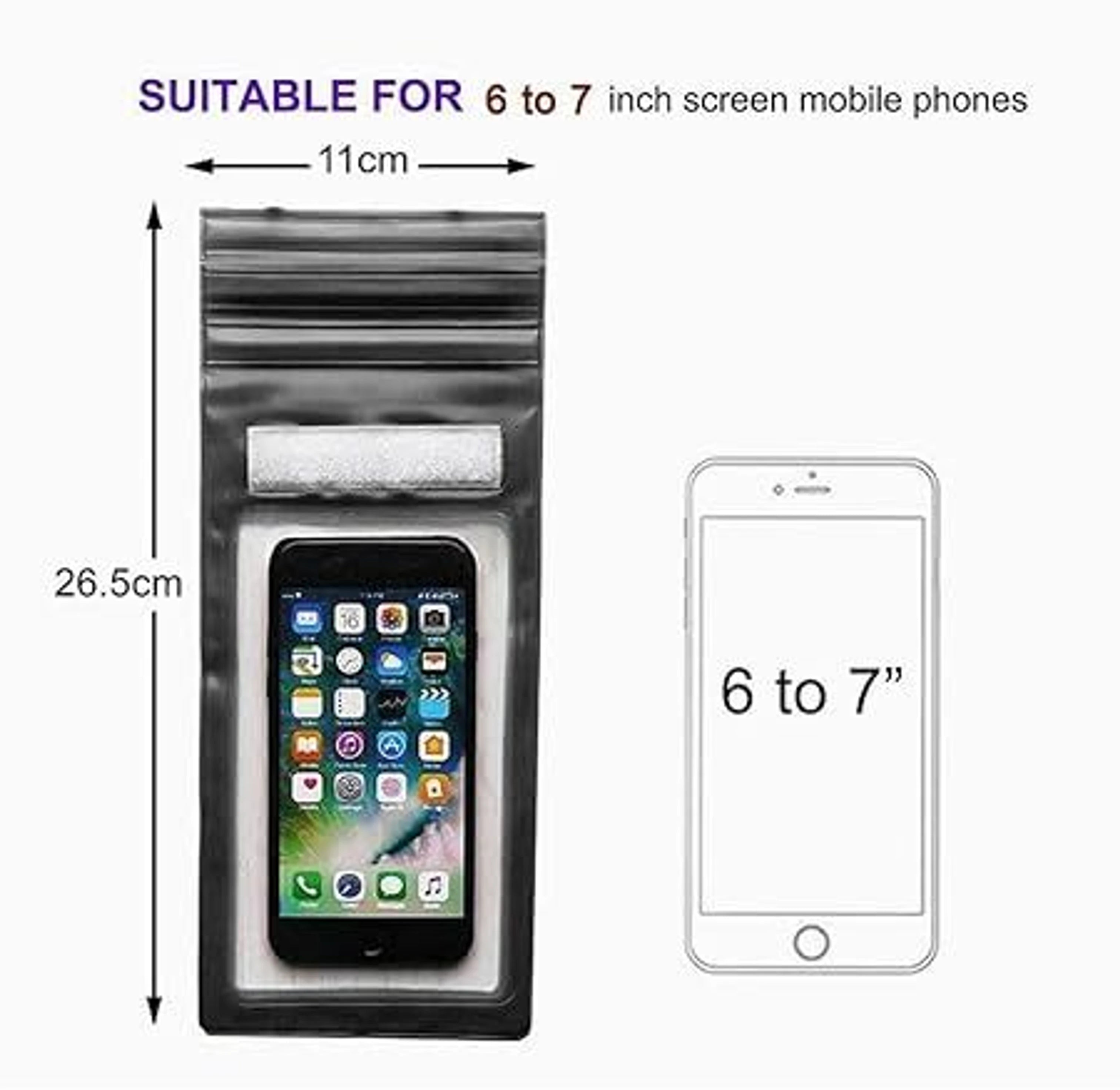 Waterproof Mobile Phone Rain Pouch - Rain Ready Protection