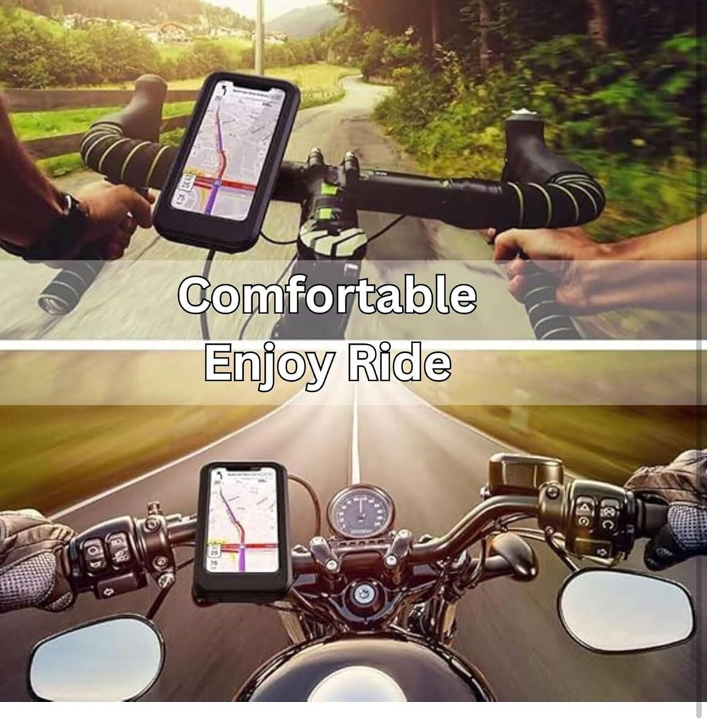 Waterproof Bike Phone Mount Case - Ride Connected, Rain or Shine