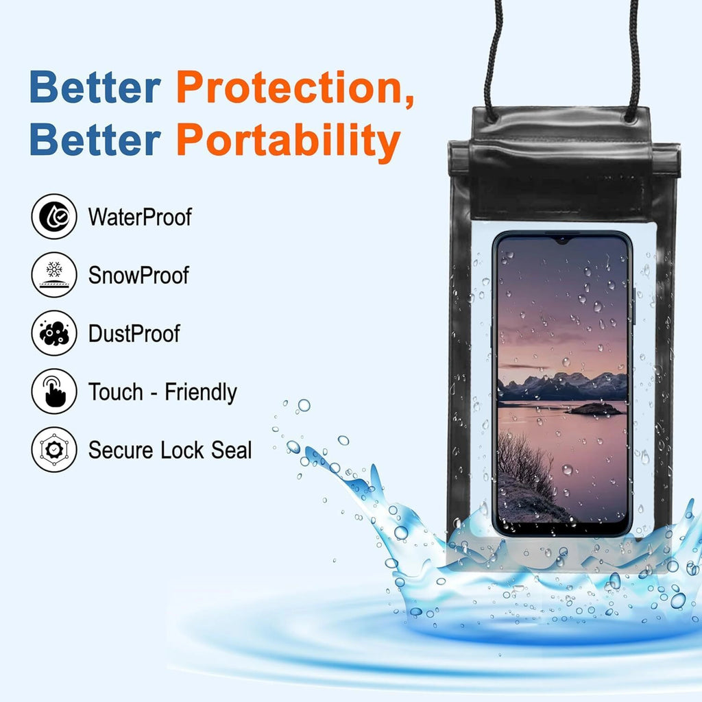 Waterproof Mobile Phone Rain Pouch - Rain Ready Protection